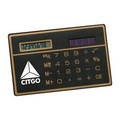 Slim Credit Card Size Solar Powered Calculator